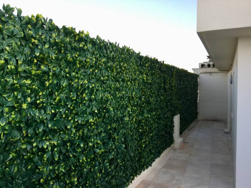 clôture métal pour cacher une route à Antibes Juan les Pins